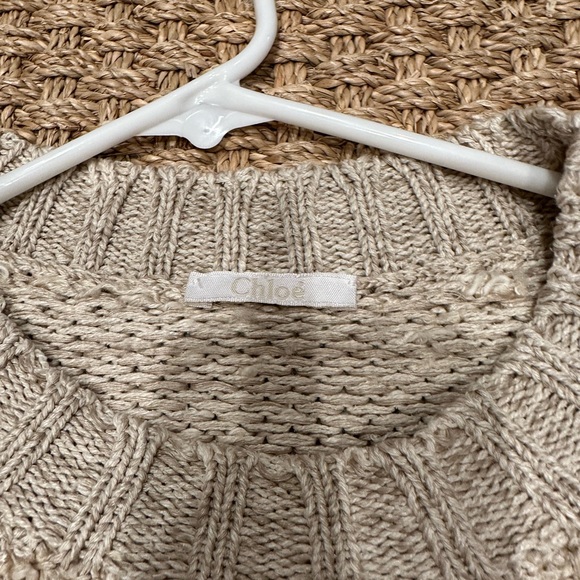 Chloe sweater with ribbons. Really cute with white jeans - Picture 4 of 4